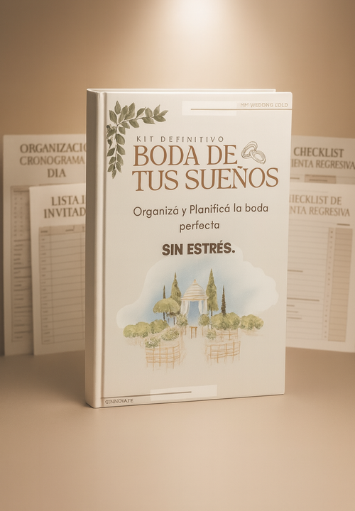 KIT DEFINITIVO BODA DE TUS SUEÑOS